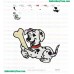 101 Dalmatians Embroidery Design 15