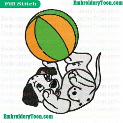 101 Dalmatians Embroidery Design 24