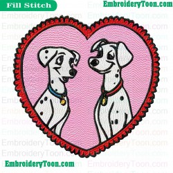 101 Dalmatians Embroidery Design 28