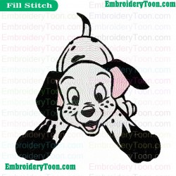 101 Dalmatians Embroidery Design 46