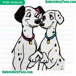 101 Dalmatians Embroidery Design 52