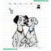 101 Dalmatians Embroidery Design 52