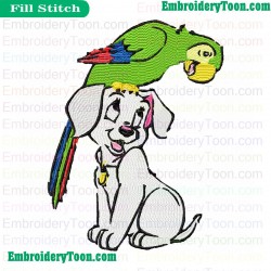 101 Dalmatians Embroidery Design 53