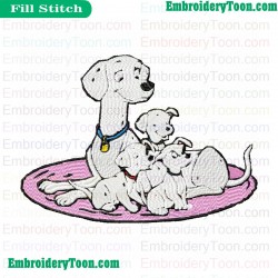 101 Dalmatians Embroidery Design 54