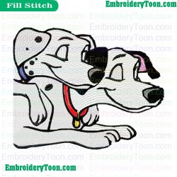 101 Dalmatians Embroidery Design 55
