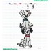 101 Dalmatians Embroidery Design 57