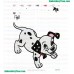 101 Dalmatians Embroidery Design 62