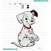 101 Dalmatians Embroidery Design 66