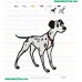 101 Dalmatians Embroidery Design 68