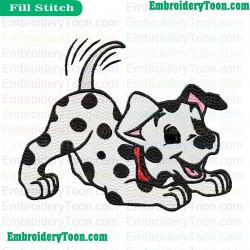 101 Dalmatians Embroidery Design 70