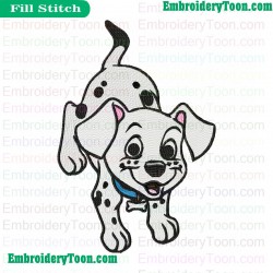 101 Dalmatians Embroidery Design 73