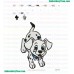 101 Dalmatians Embroidery Design 73