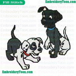 101 Dalmatians Embroidery Design 75