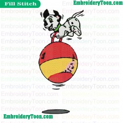 101 Dalmatians Embroidery Design 78