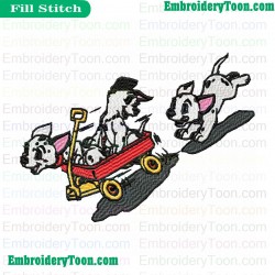 101 Dalmatians Embroidery Design 89
