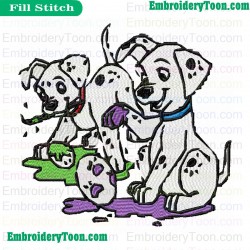 101 Dalmatians Embroidery Design 91