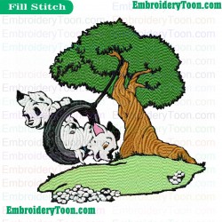 101 Dalmatians Embroidery Design 94