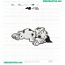 101 Dalmatians Embroidery Design 99