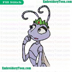A Bugs Life Embroidery Design 06