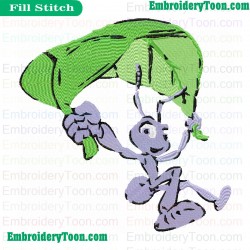 A Bugs Life Embroidery Design 07