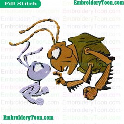 A Bugs Life Embroidery Design 10