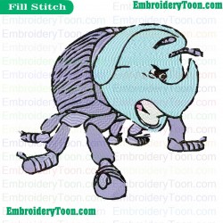 A Bugs Life Embroidery Design 13