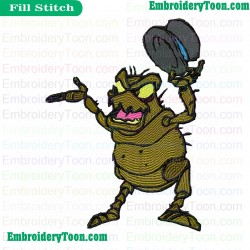 A Bugs Life Embroidery Design 14