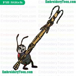 A Bugs Life Embroidery Design 16