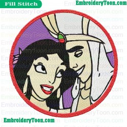 Aladdin And The King Of Thieves Embroidery Design 08