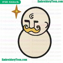 Alex Armstrong Fullmetal Alchemist Embroidery Design 05