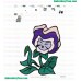 Alice In Wonderland Embroidery Design 08