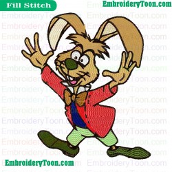 Alice In Wonderland Embroidery Design 14