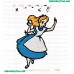 Alice In Wonderland Embroidery Design 19