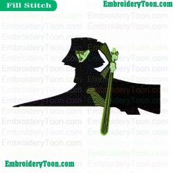 Alien 02 Star Wars Embroidery Design