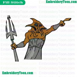 Alien Star Wars Embroidery Design