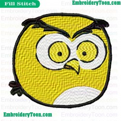 Angry Birds Embroidery Design 003