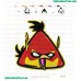 Angry Birds Embroidery Design 024