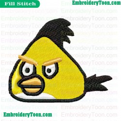 Angry Birds Embroidery Design 038