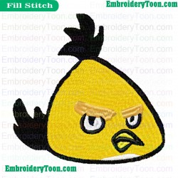 Angry Birds Embroidery Design 047