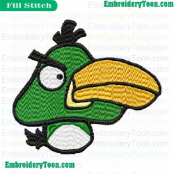 Angry Birds Embroidery Design 049