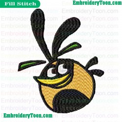 Angry Birds Embroidery Design 052
