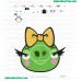 Angry Birds Embroidery Design 05