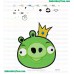 Angry Birds Embroidery Design 09
