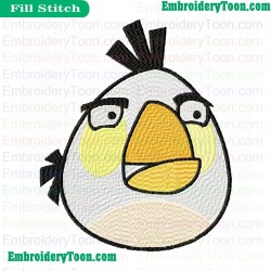 Angry Birds Embroidery Design 11