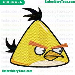 Angry Birds Embroidery Design 12