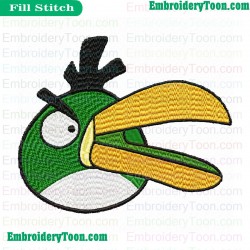 Angry Birds Embroidery Design 15
