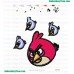 Angry Birds Embroidery Design 20