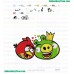 Angry Birds Embroidery Design 22