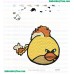 Angry Birds Embroidery Design 26
