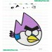 Angry Birds Embroidery Design 27